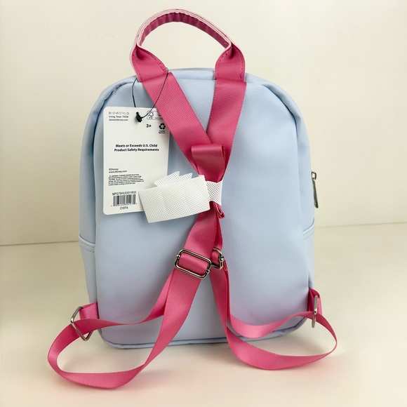 Bioworld  Minnie Mouse Purple Pink Disney Mini Backpack New With Tags - Picture 8 of 12